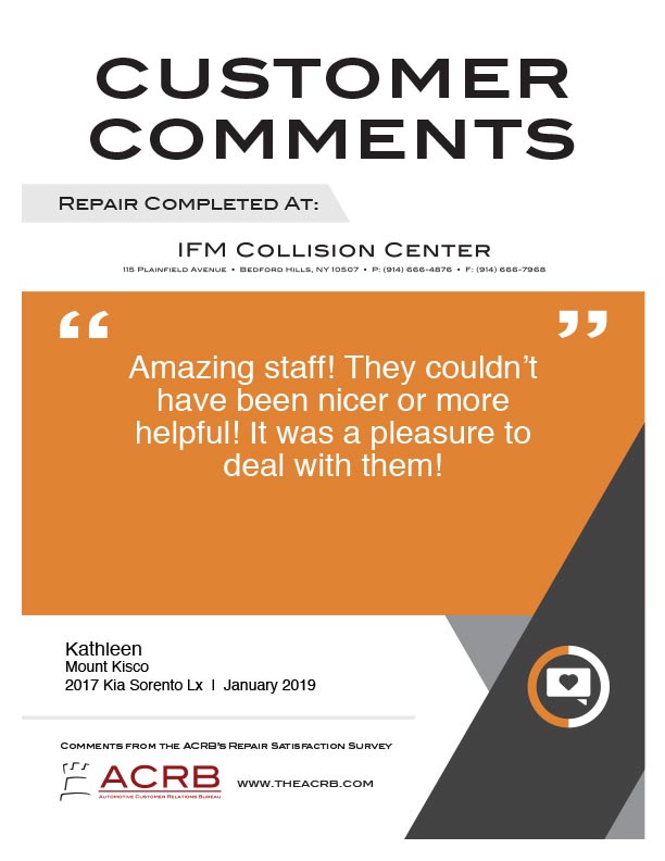 Customer Comment